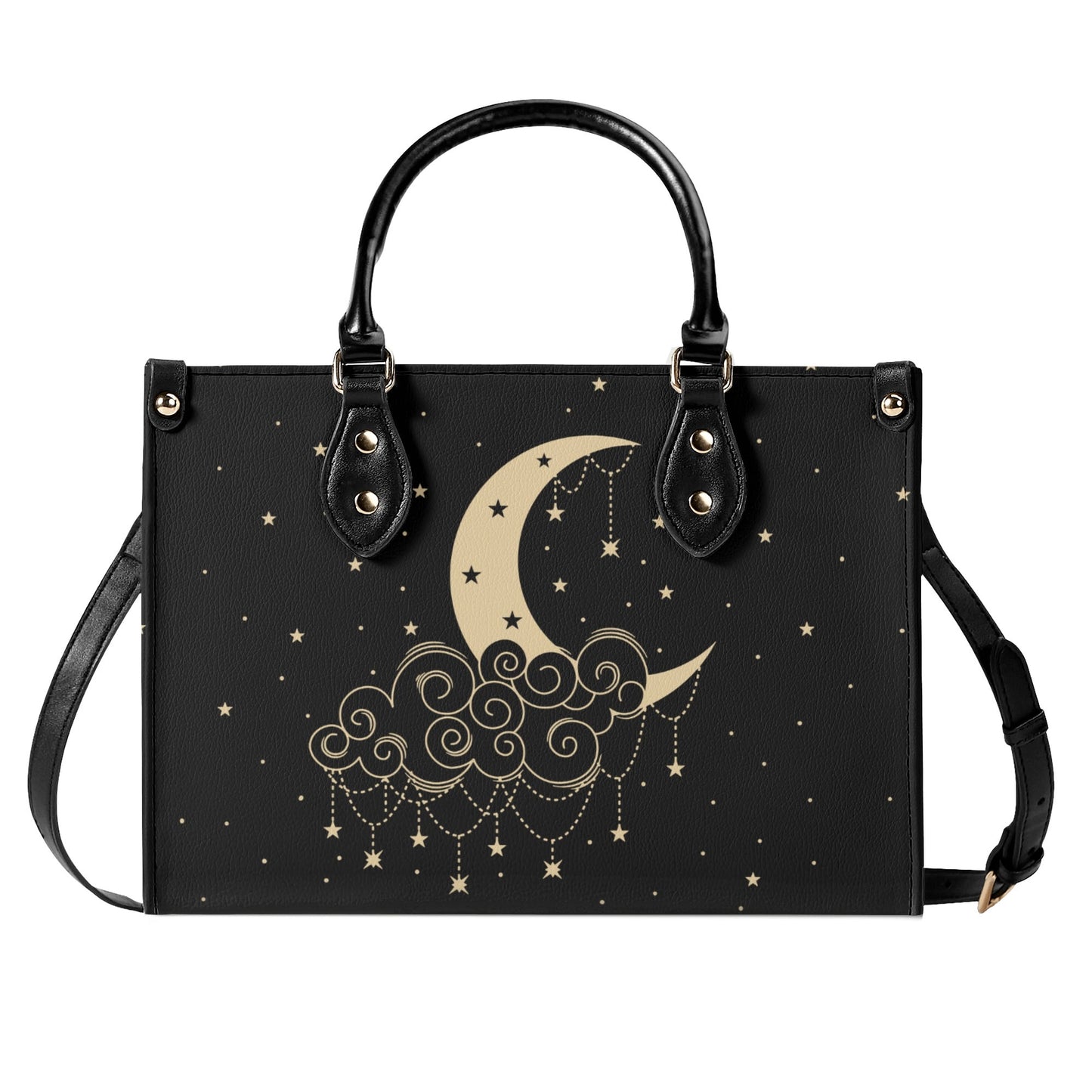 Moon Cloud 1-2 Glam Purse Luxury Womens Vegan Leather Handbag