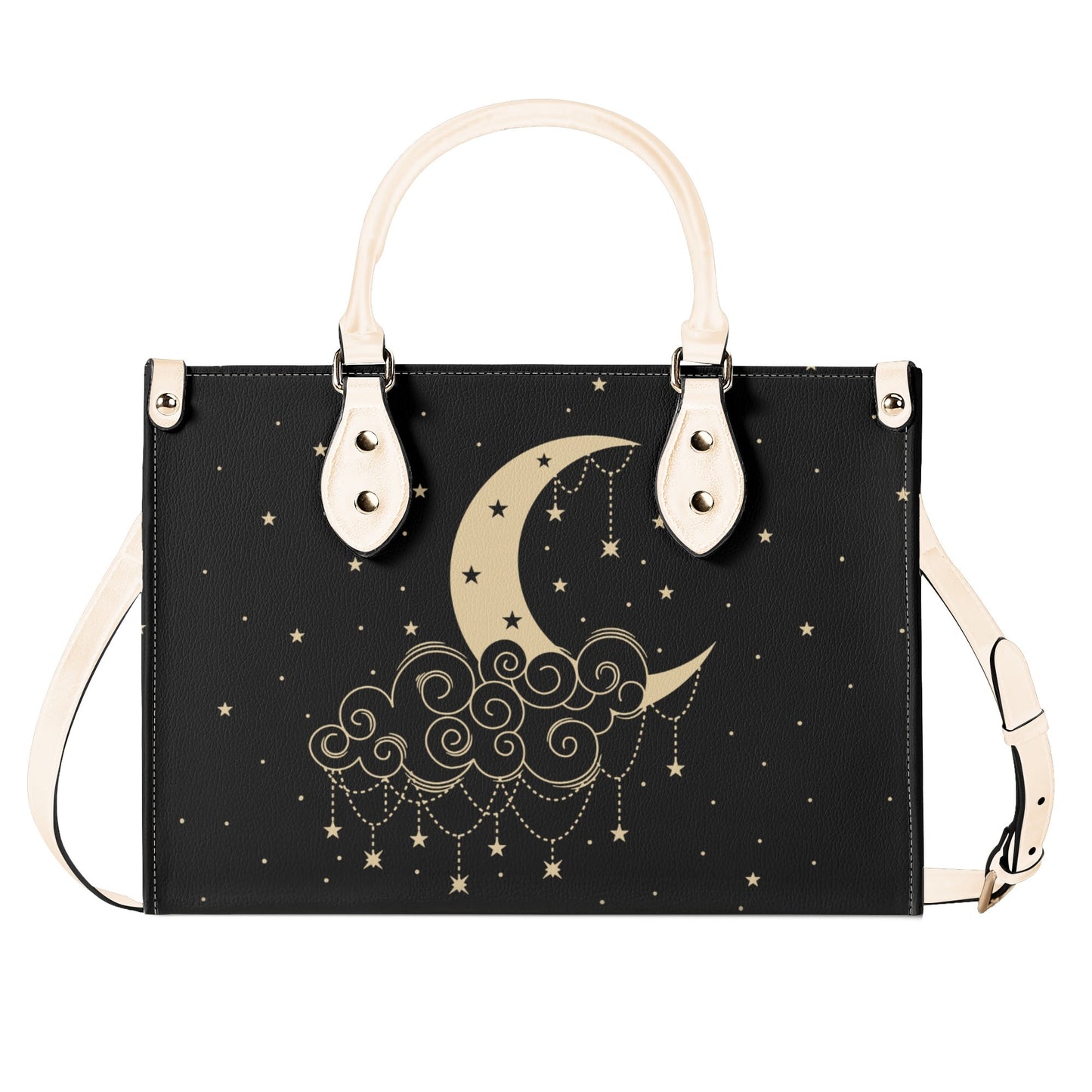 Moon Cloud 1-2 Glam Purse Luxury Womens Vegan Leather Handbag