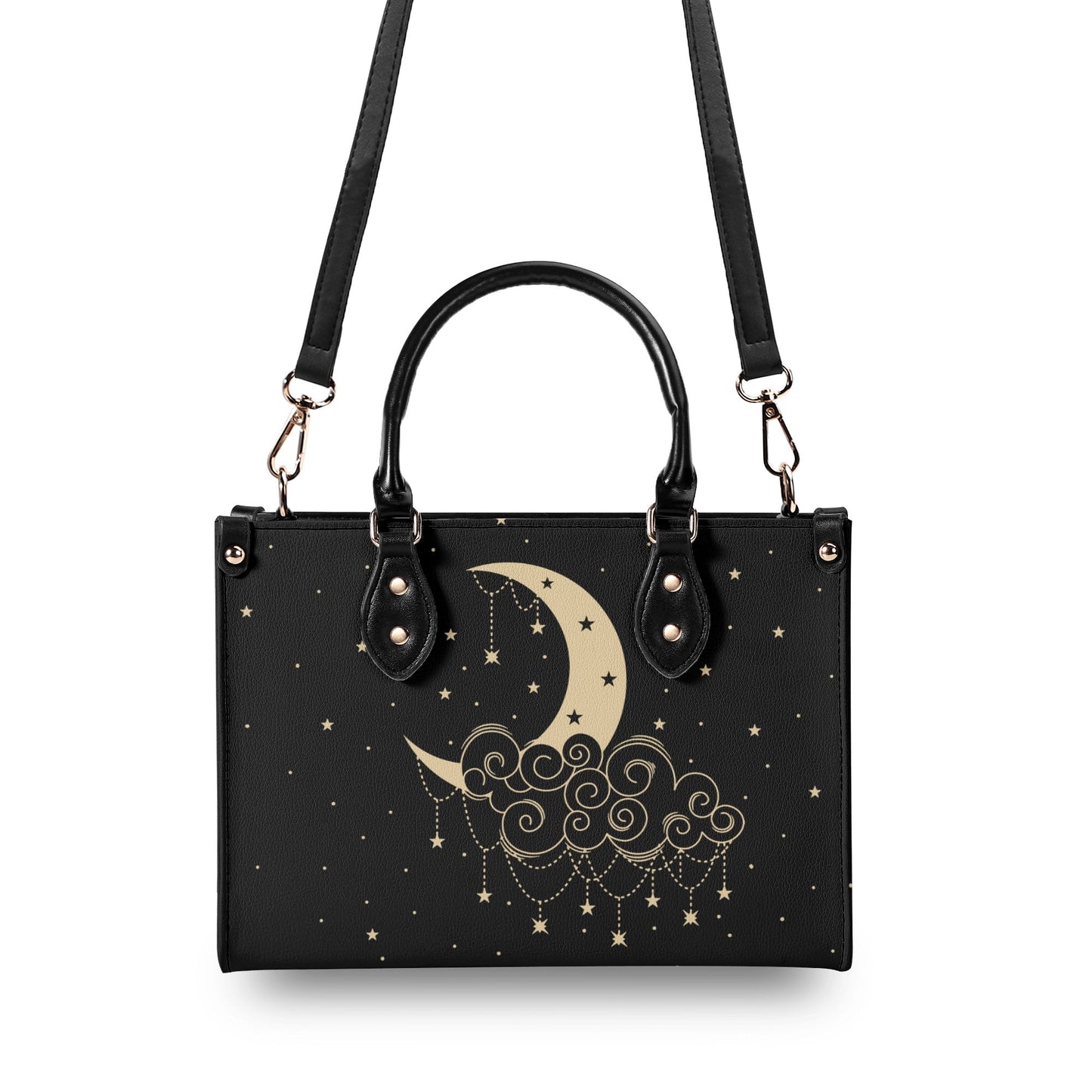 Moon Cloud 1-2 Glam Purse Luxury Womens Vegan Leather Handbag