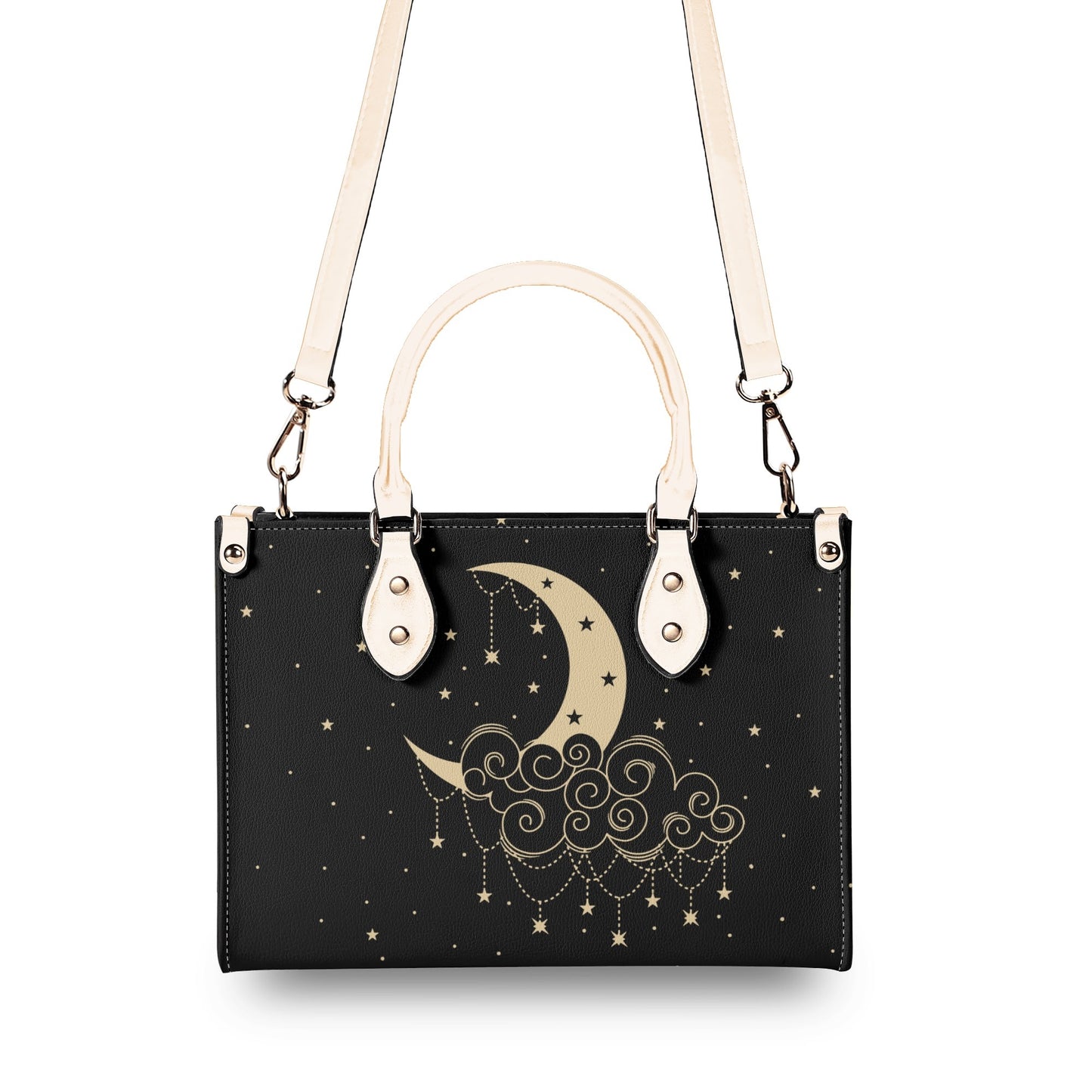 Moon Cloud 1-2 Glam Purse Luxury Womens Vegan Leather Handbag