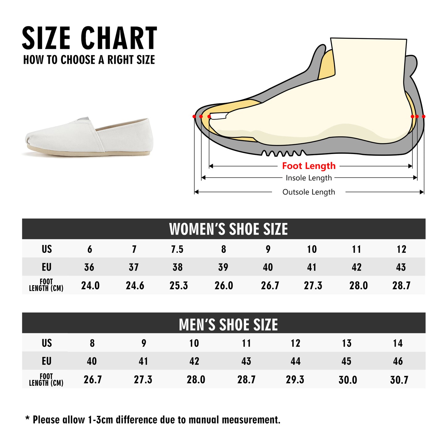 Mushrooms Womens Casual Slip-On Shoes