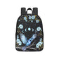 Blue Bird and Moon Phases Cottagecore Back Pack