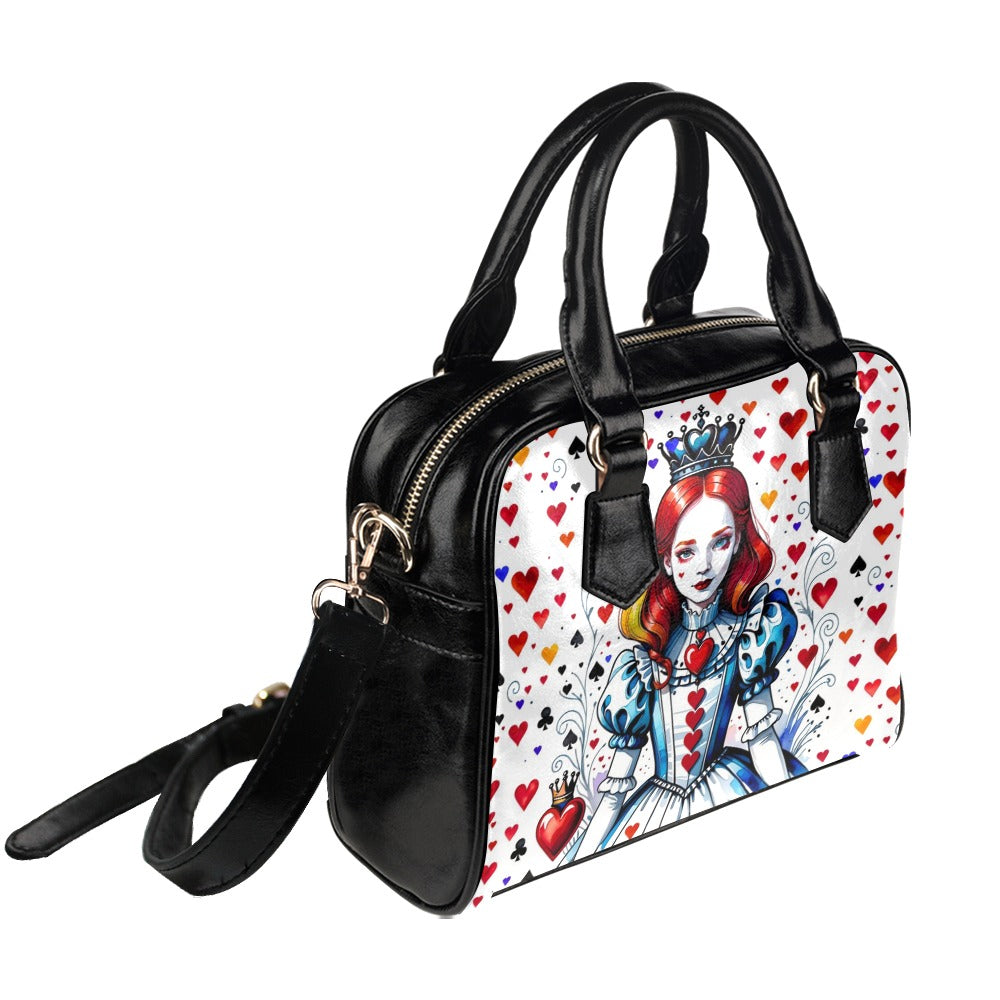 Queen of Hearts - Alice in Wonderland Bowler Bag Handbag Purse