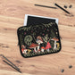 Mushrooms Witch Laptop Case, laptop sleeve, ipad tablet padded cover travel case