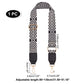 Black and White Diamonds Purse Strap, Bag Strap | 31-51 Inch Guitar purse straps