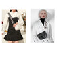 BLACK and WHITE Purse Strap, Bag Straps | 31 - 55 Inch Guitar purse straps