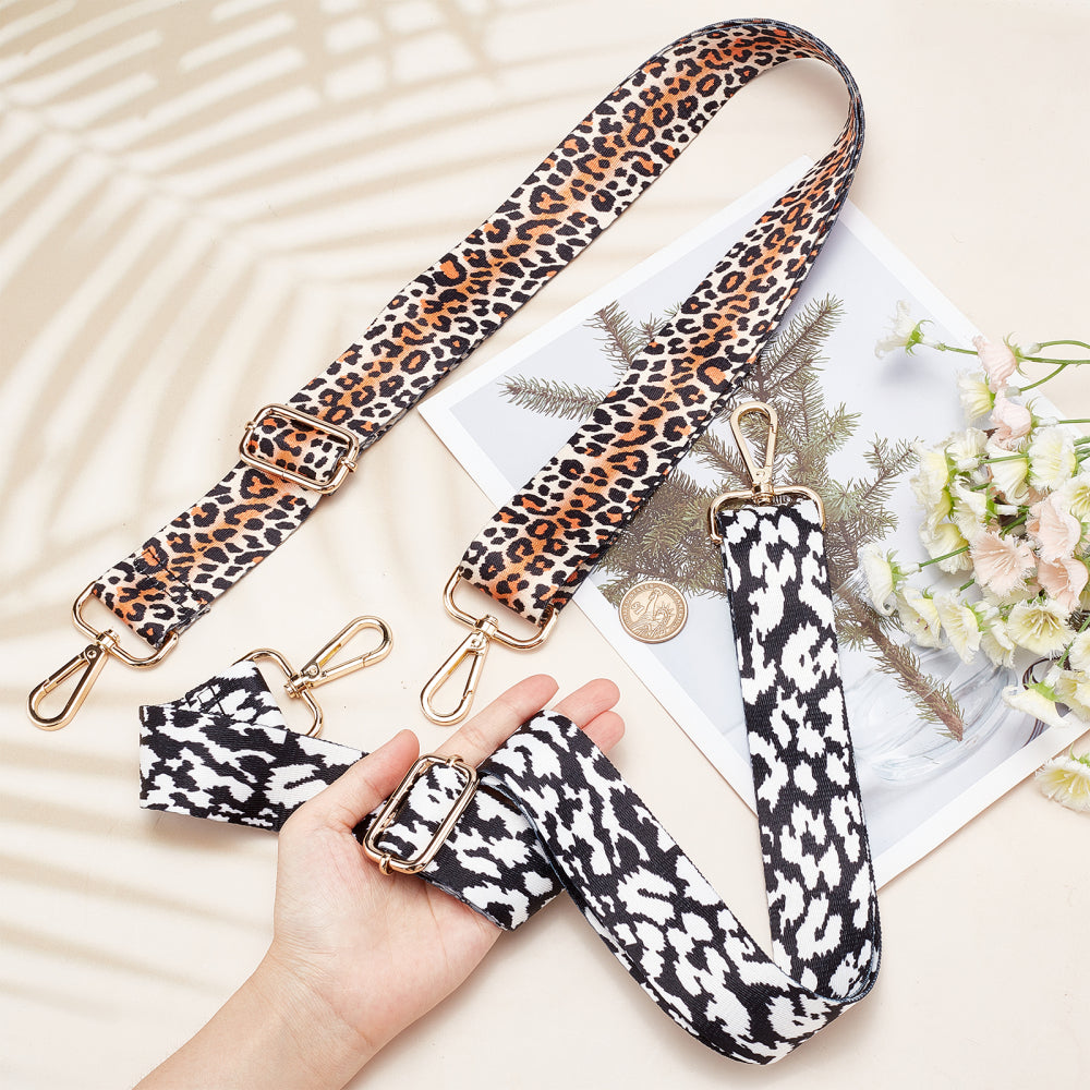 ANIMAL PRINT Purse & Bag Straps | Adjustable Length Crossbody purse straps | Guitar straps |