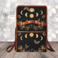 witchy purse, moon phases and butterflies handbag, shoulder bag