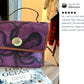 5 star review for BlueStarTrader.com purple octopus Goth handbag, purse, cross body bag