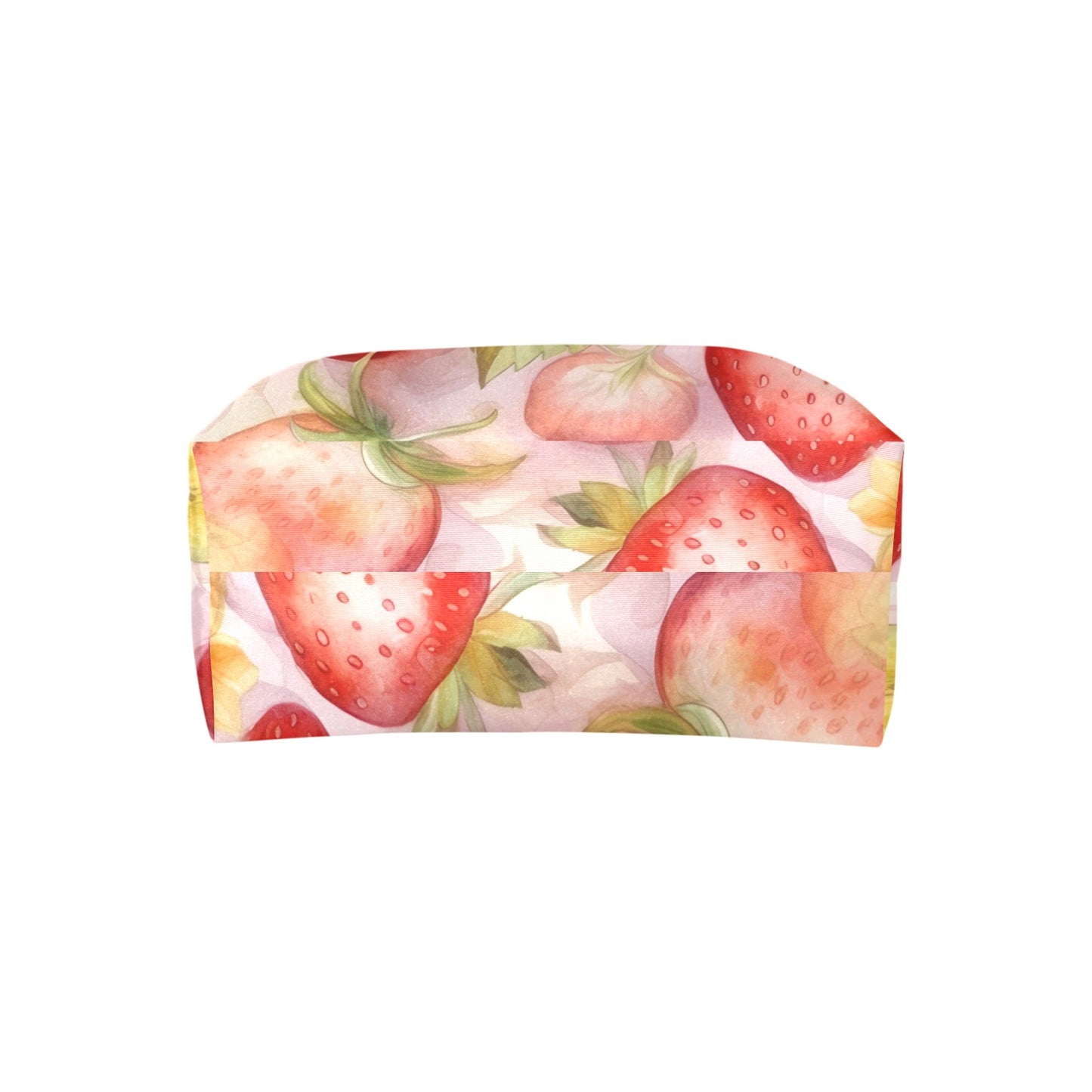 Cute Pink Strawberries Bag, Classic 15 Inch Handbag