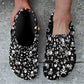 Skulls and Crossbones Clogs, Black Adult Shoes