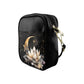 Lotus Moon Purse, Celestial Mini Cross Body Bag, Vegan Sling bag
