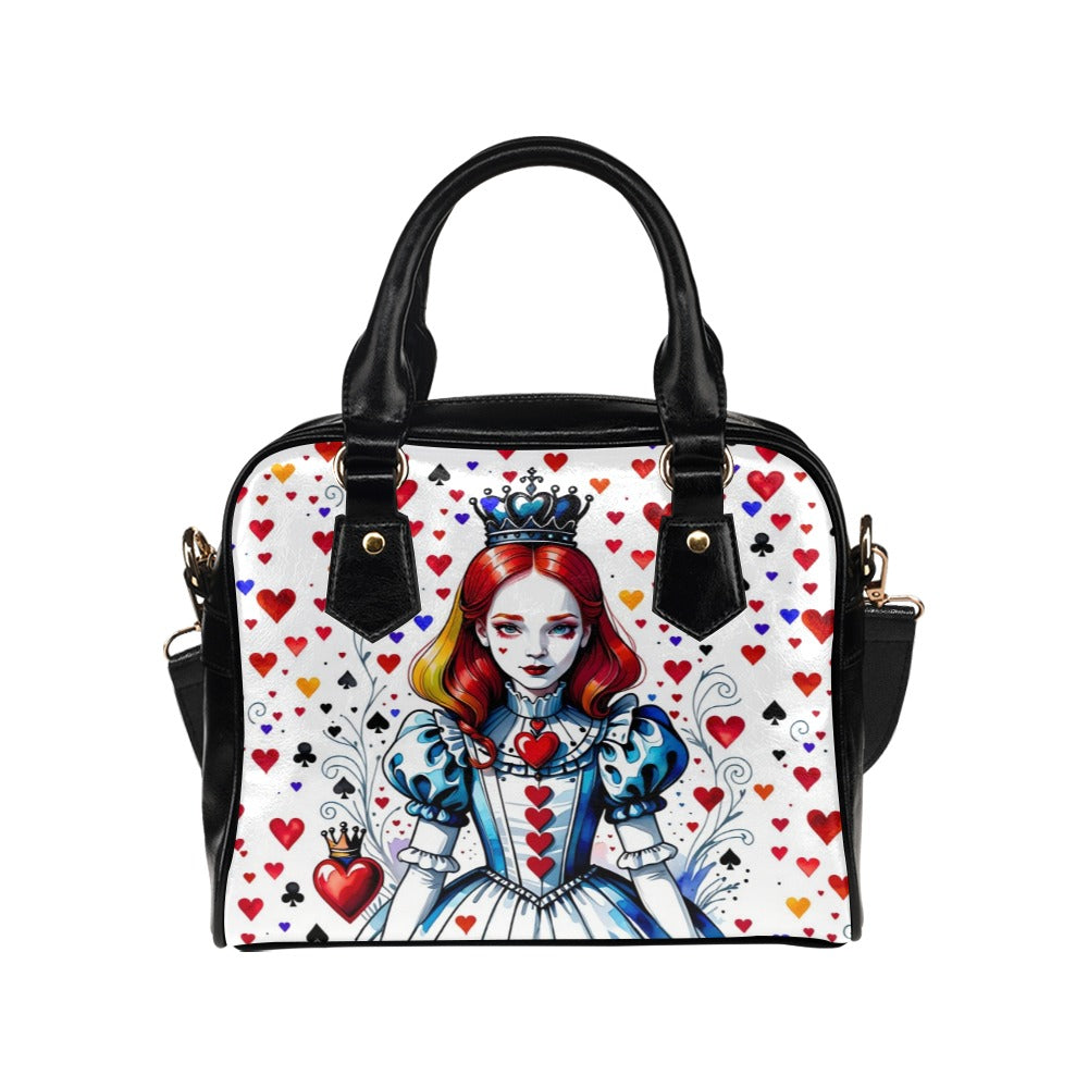 Queen of Hearts - Alice in Wonderland Bowler Bag Handbag Purse