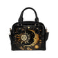 Black Gold Sun Moon Handbag, Betty Bowler Purse