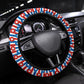 Patriotic Stars (03) Steering Wheel Cover