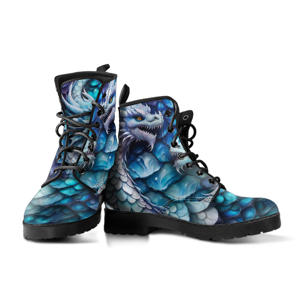 mens blue dragon boots