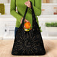 witchy tote bags, shopping bags, reusable grocery bags, eco friendly