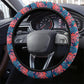 Summer Beachy Coral Steering Wheel Cover