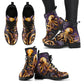 Purple Octopus Combat Boots Design #LN201