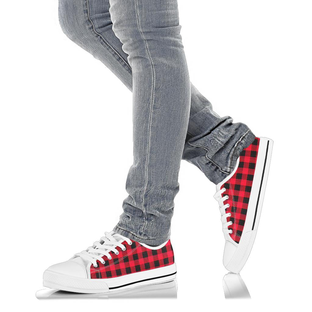 Buffalo Plaid Low Top Sneakers