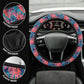 Summer Beachy Coral Steering Wheel Cover