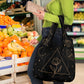 witchy tote bags, shopping bags, reusable grocery bags, eco friendly