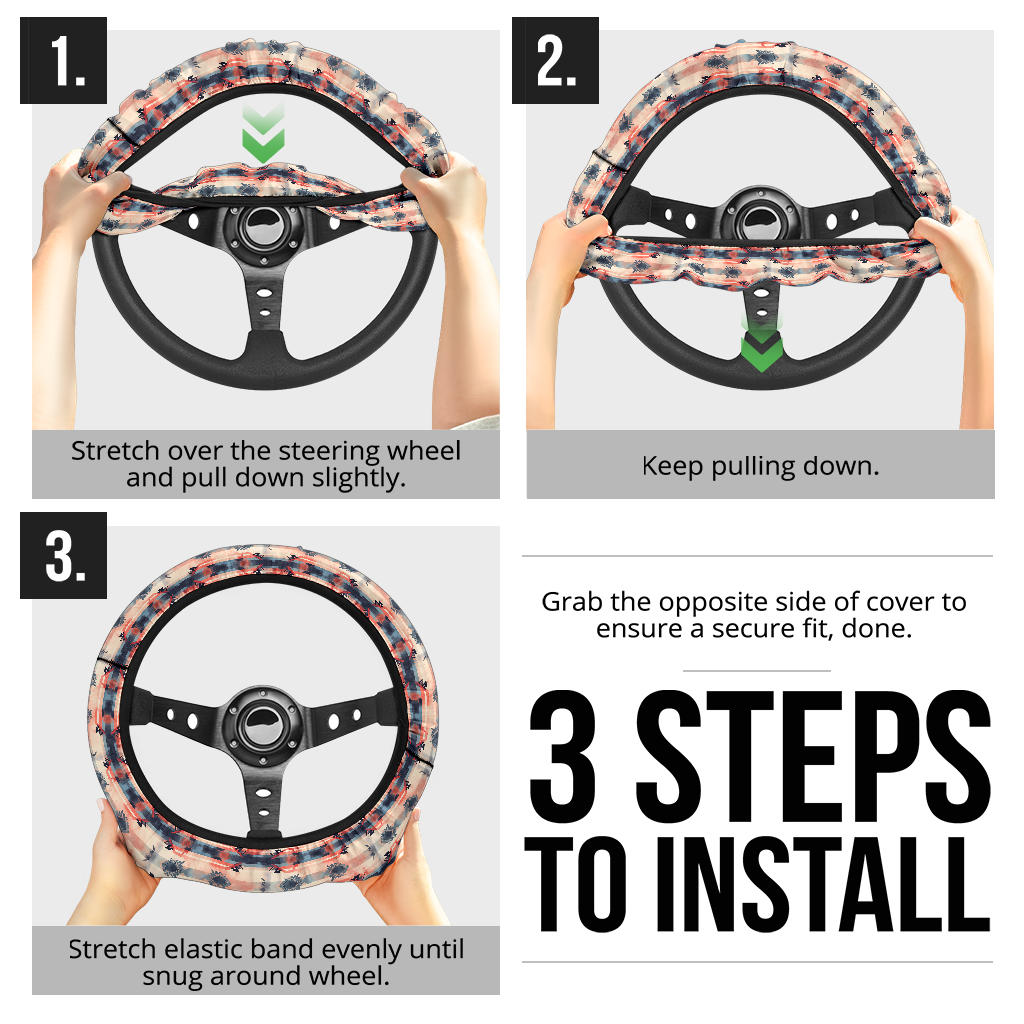 SouthWestern (03) Steering Wheel Cover