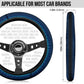 Blue Black Ombre Steering Wheel Cover