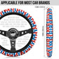 Patriotic Stars (03) Steering Wheel Cover