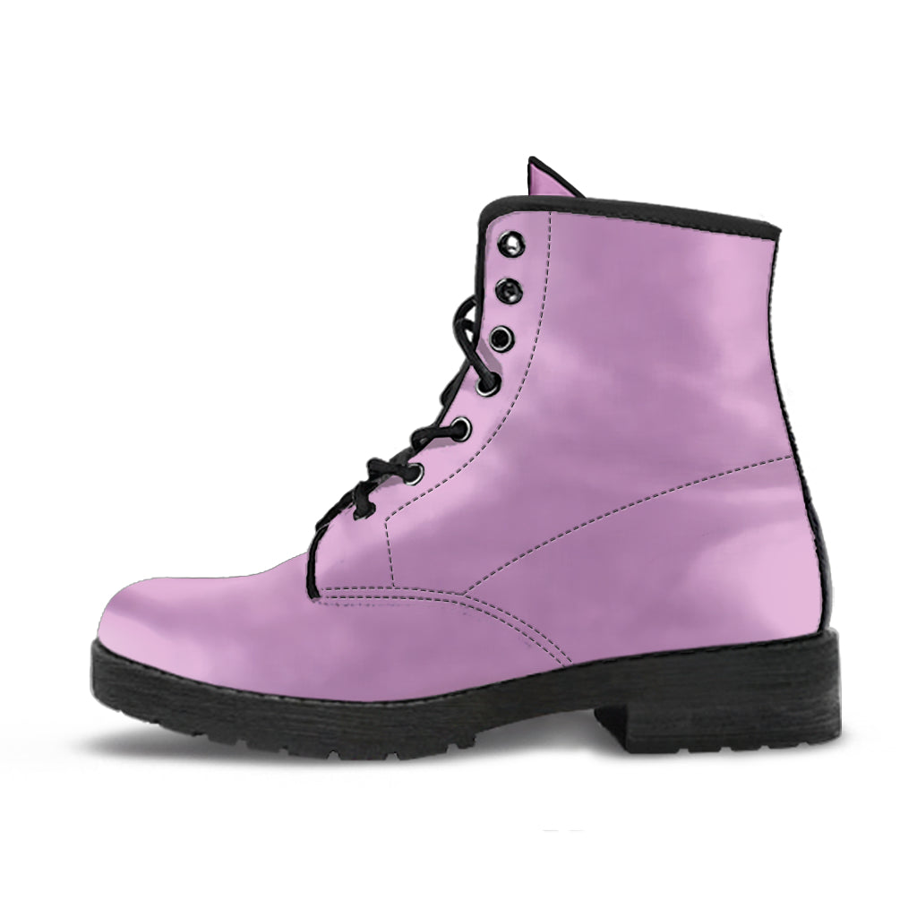 Lilac Vegan Boots Mens Womens