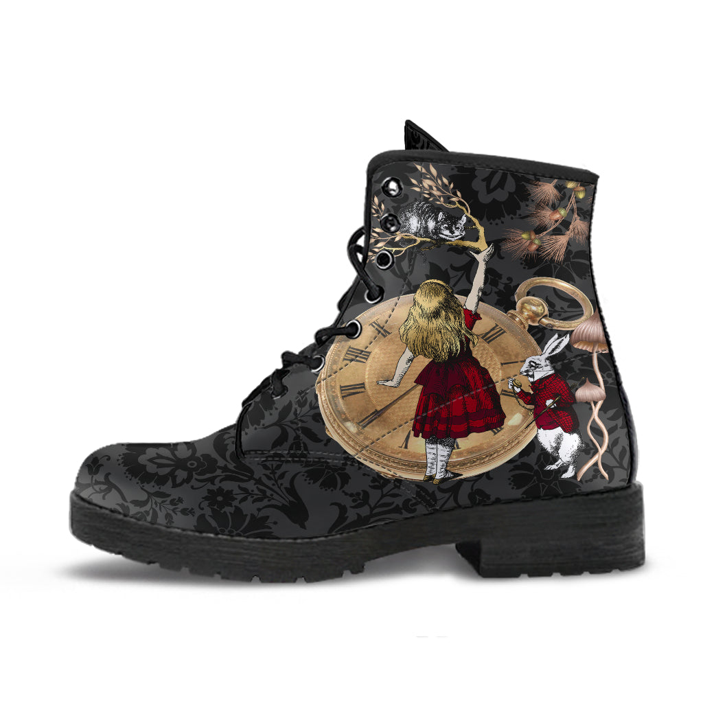 Alice in  Wonderland ankle boots