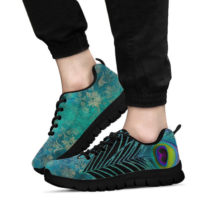 Peacock Teal Running Shoes Sneakers