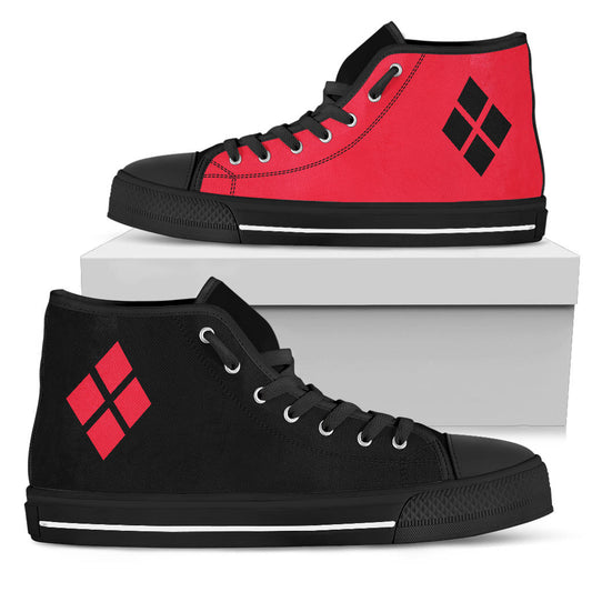 Harley Opposites High Top Shoes  Ms. Quinn Inspired (XP)