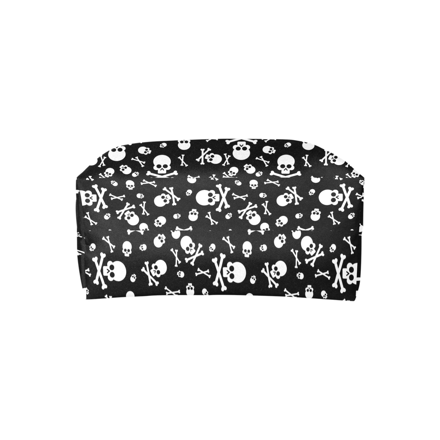 Cute Skulls and Crossbones Goth Bag, Classic 15 Inch Handbag