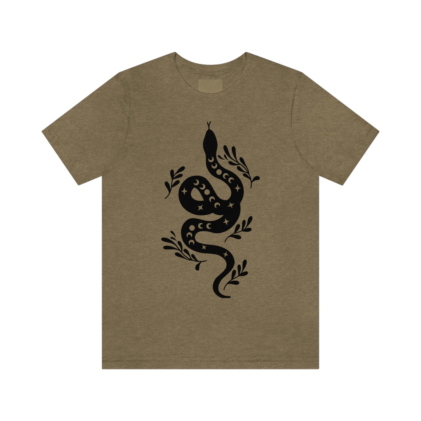 Celestial Snake Tee Shirt, Unisex Jersey Short Sleeve Tee