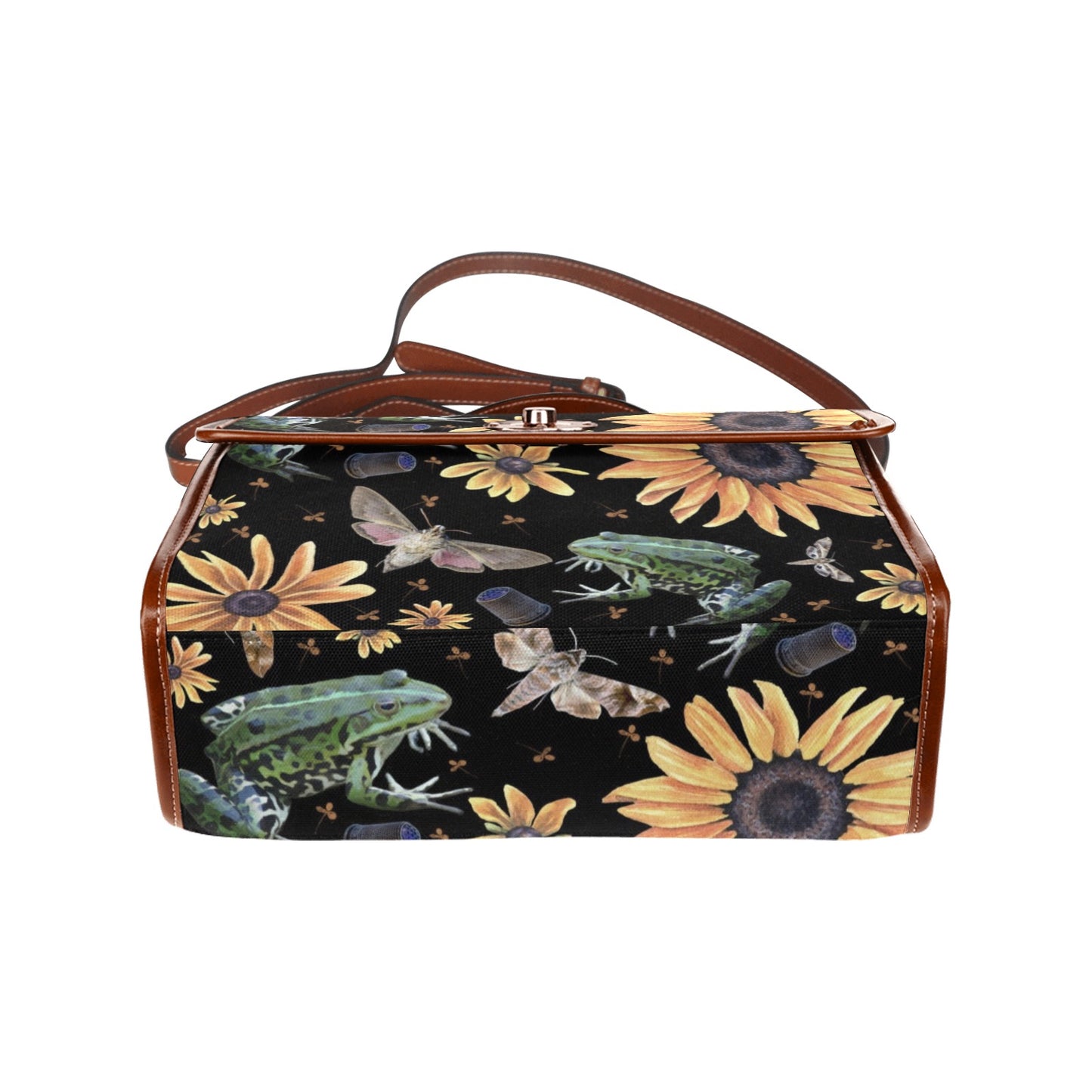 Frogs and Sunflowers Purse
