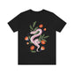 pink snake unisex tee shirt
