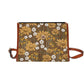 Brown Floral Cottagecore Crossbody Purse Satchel Hand Bag