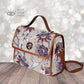 Cottagecore hummingird floral handbag, shoulder bag by BlueStarTrader.com