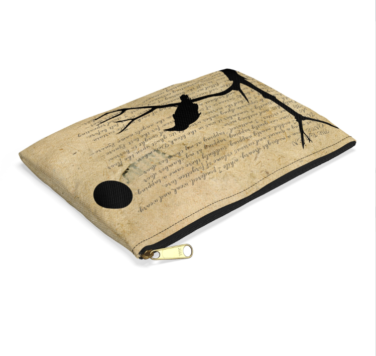 The Raven Nevermore Accessory Pouches (select size)