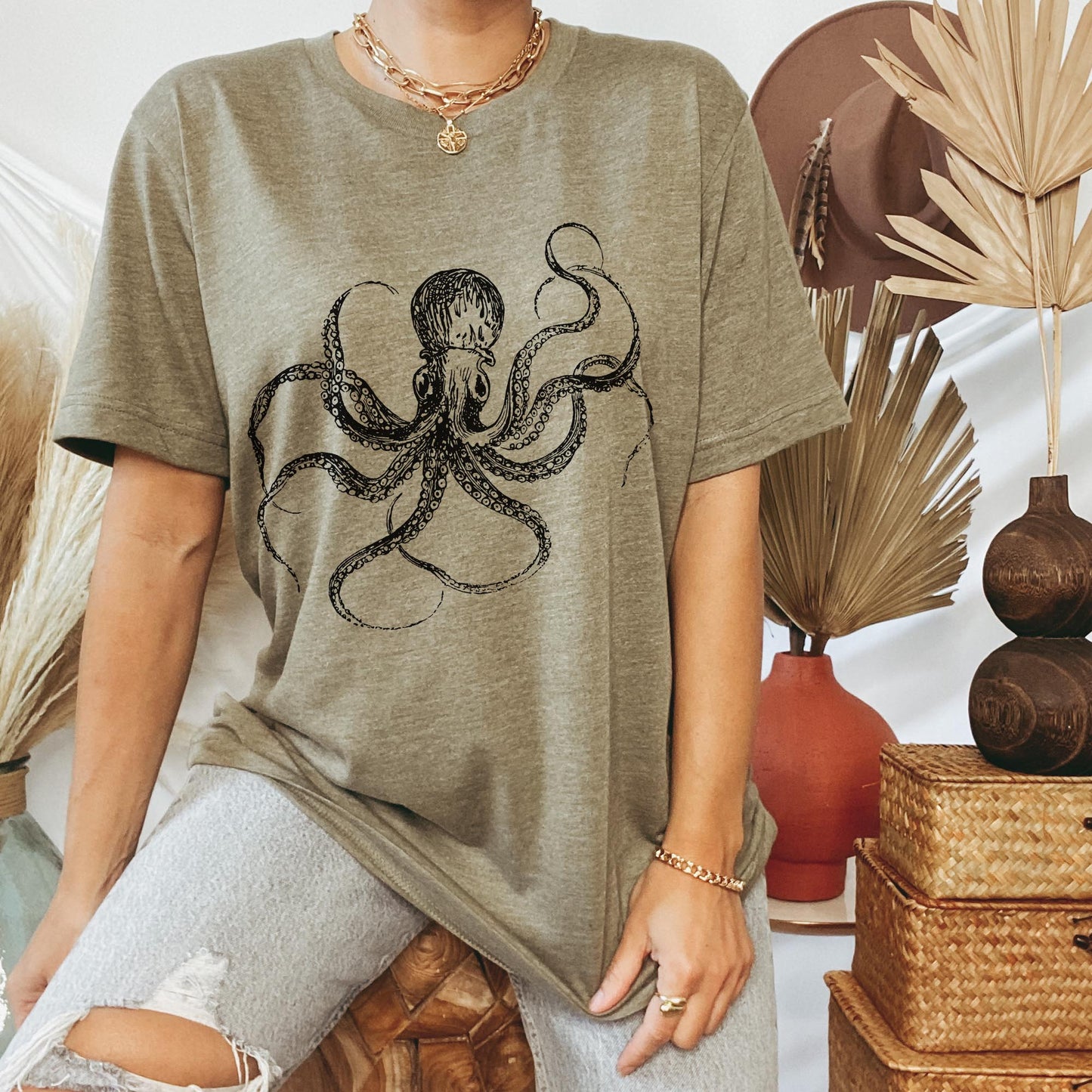 Black Octopus - Tee Shirt