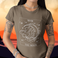 The Moon tarot card brown witch t-shirt