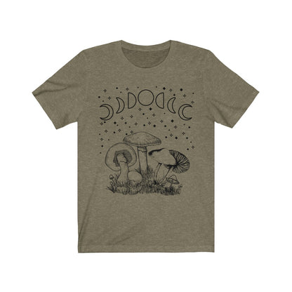 Mushrooms and Moon Phases Tee