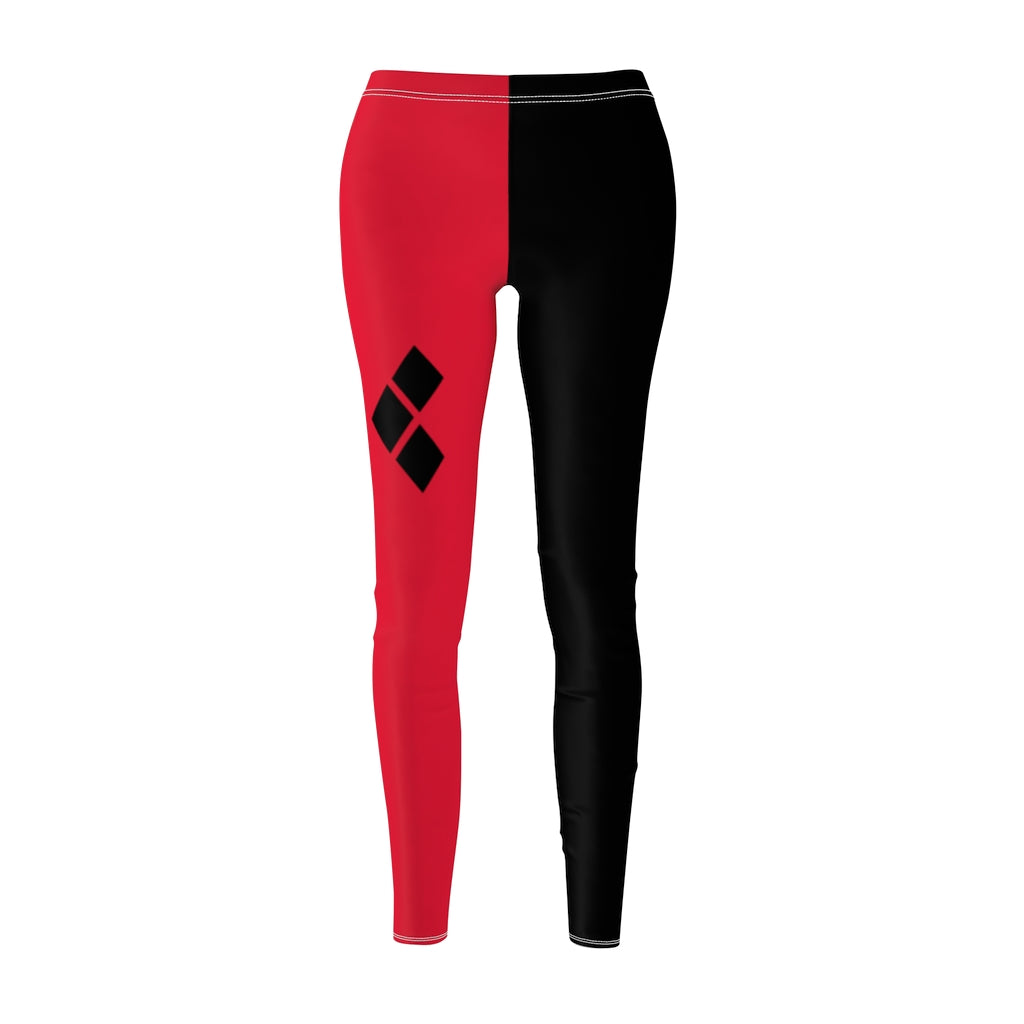 Harley Opposite Leggings Black Red  Ms. Quinn Inspired