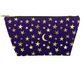 Indigo Stars and Moon Celestial Accessory Pouches