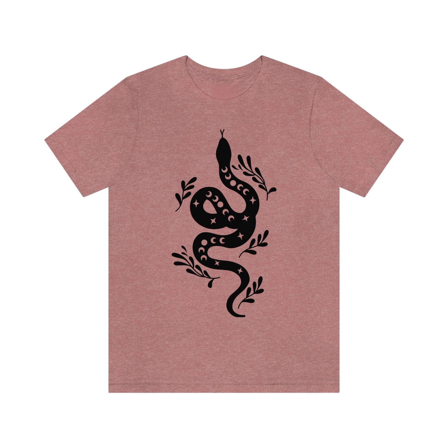 Celestial Snake Tee Shirt, Unisex Jersey Short Sleeve Tee