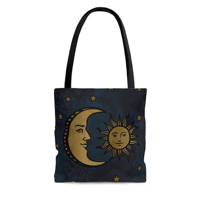 Celestial Sun and Moon - Tote Bag