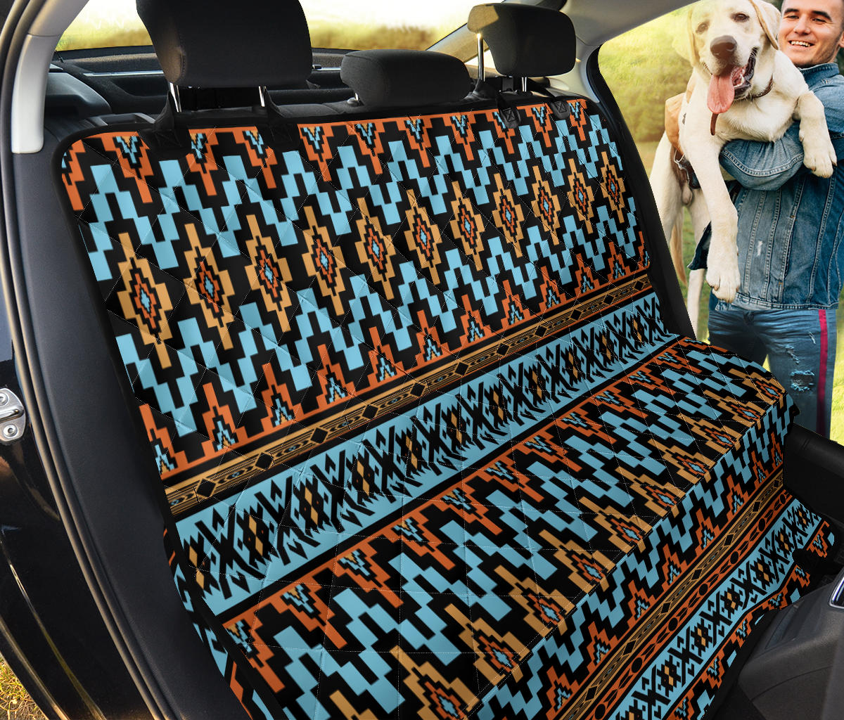 Boho Southwestern pattern car seat cover, pet seat cover, tribal