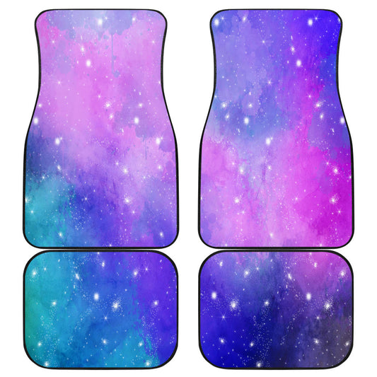 Pastel Galaxy Front And Back Car Mats (Set Of 4)