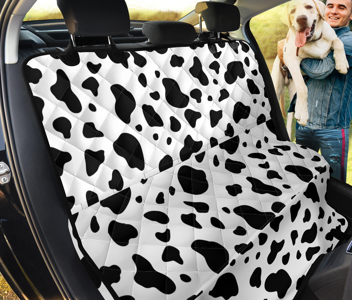 Cow Spots Car Pet Seat Cover | Cute Car Accessories Farm Animals Pattern